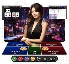 Tata letak meja American Roulette menunjukkan area taruhan